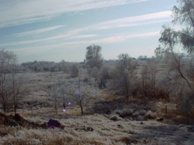 Looking south-east from the highest point 31 Dec '99